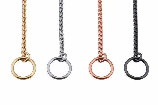 Slip Snake Show Chain Collar