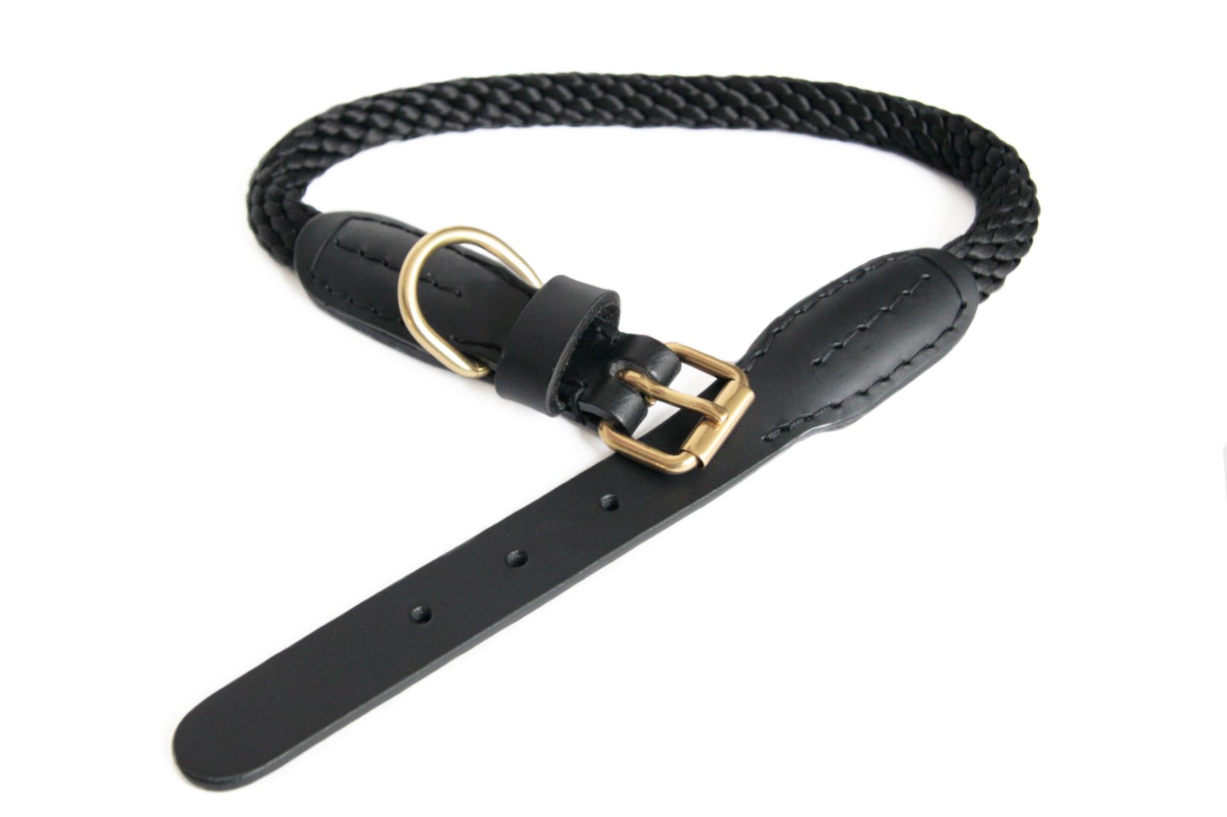 braided rope collar